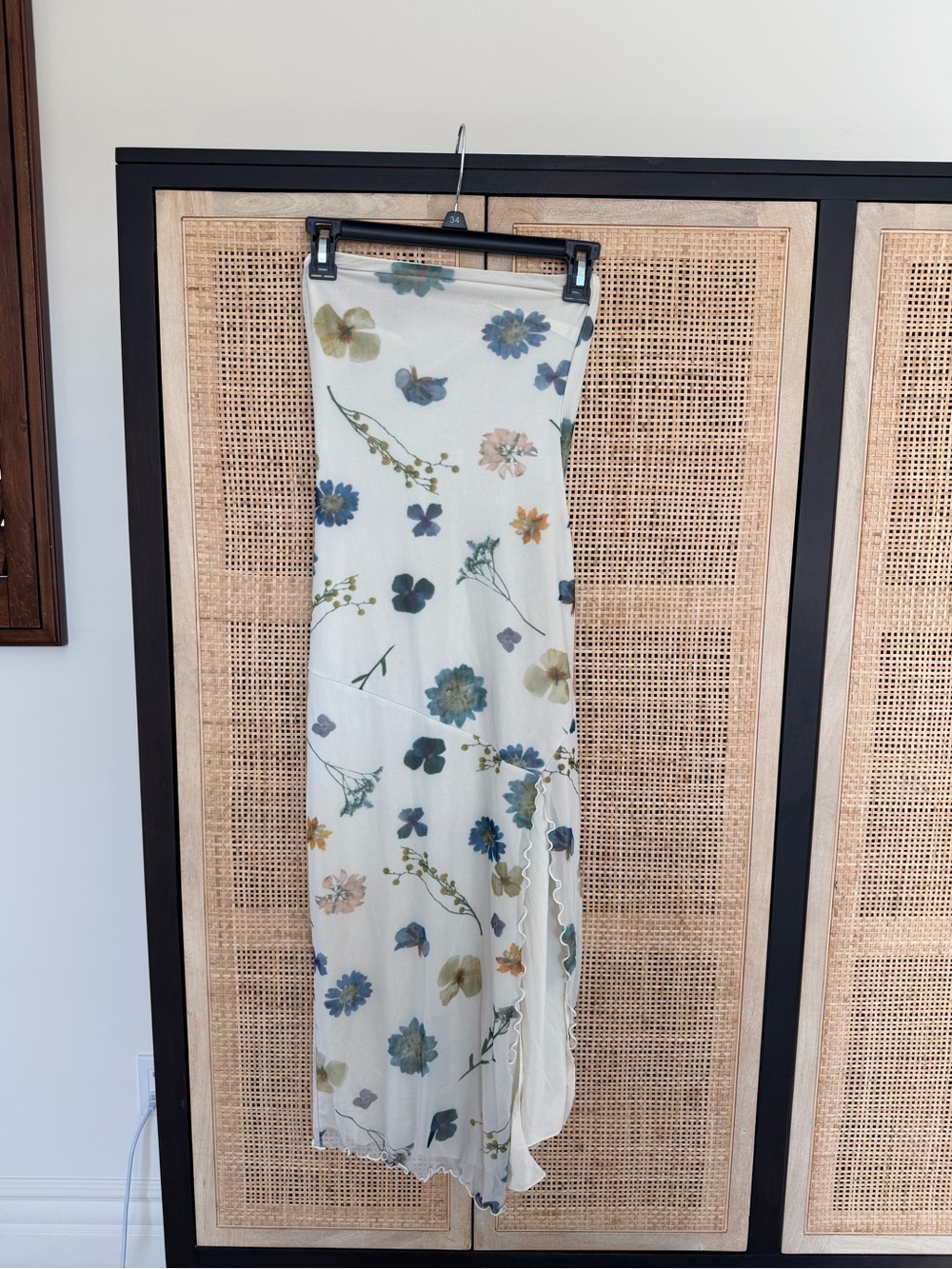 Urban Outfitters Cream and Tan Lightweight Dress with Tag
